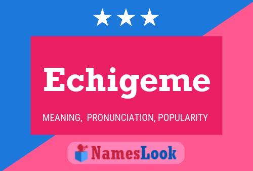 Echigeme Name Poster