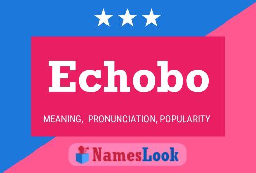 Echobo Name Poster