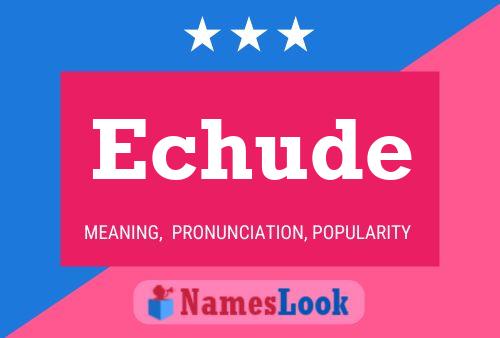 Echude Name Poster