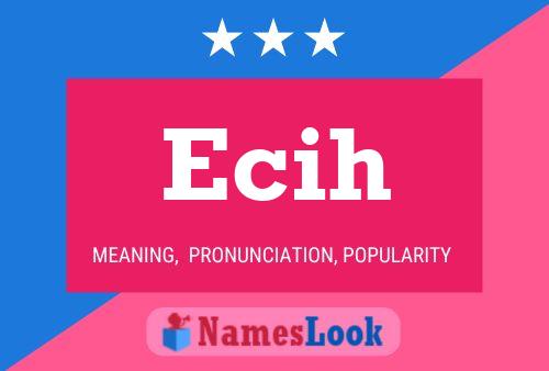 Ecih Name Poster