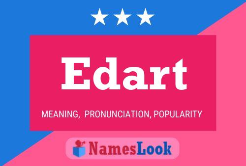 Edart Name Poster