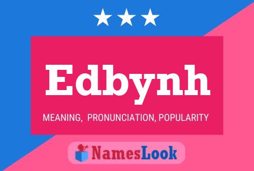 Edbynh Name Poster