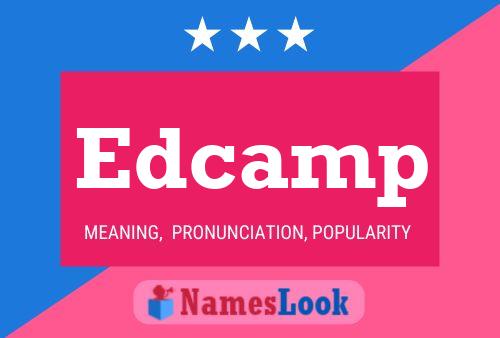 Edcamp Name Poster