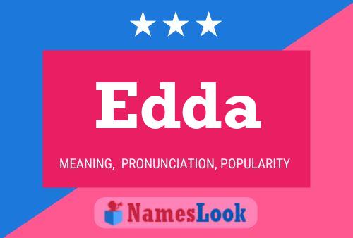 Edda Name Poster