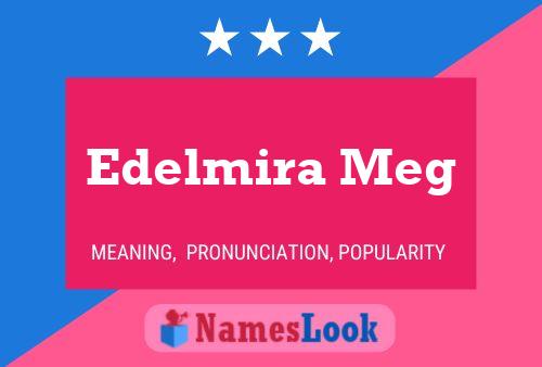 Edelmira Meg Name Poster