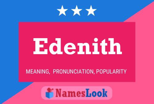 Edenith Name Poster