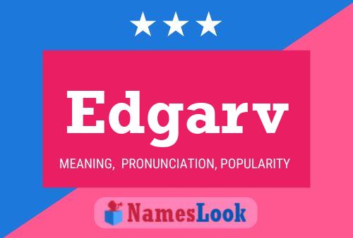 Edgarv Name Poster