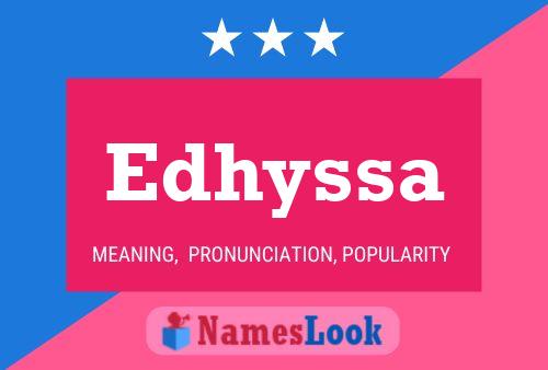 Edhyssa Name Poster