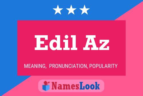 Edil Az Name Poster