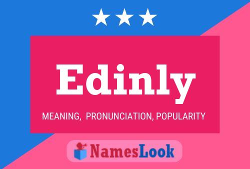 Edinly Name Poster