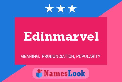 Edinmarvel Name Poster