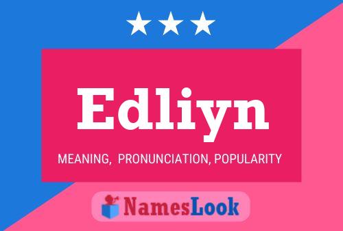 Edliyn Name Poster