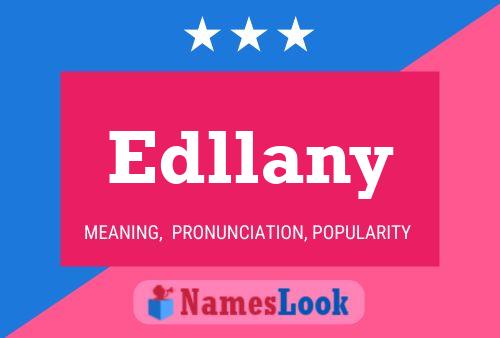 Edllany Name Poster