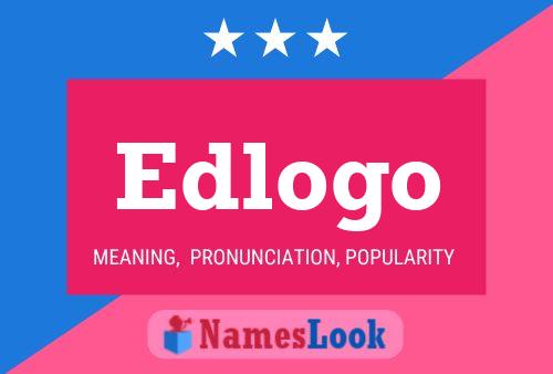 Edlogo Name Poster