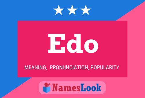 Edo Name Poster