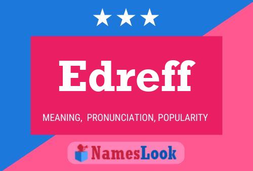 Edreff Name Poster