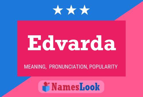 Edvarda Name Poster