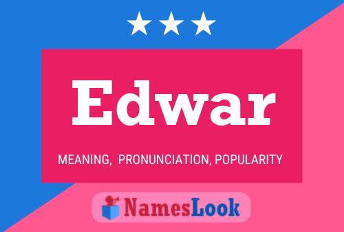 Edwar Name Poster