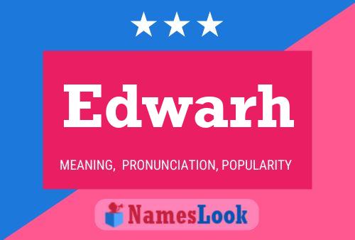 Edwarh Name Poster