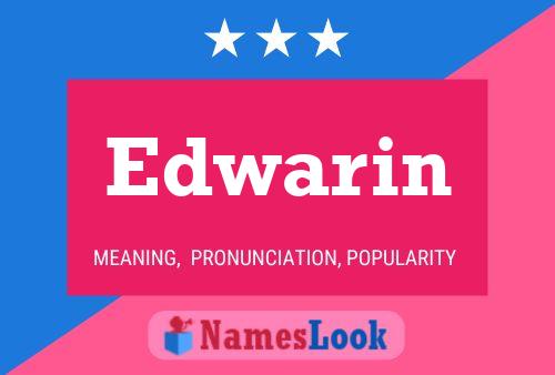 Edwarin Name Poster