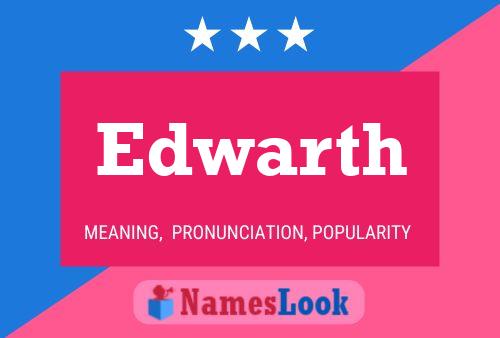 Edwarth Name Poster