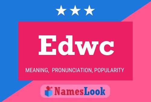 Edwc Name Poster