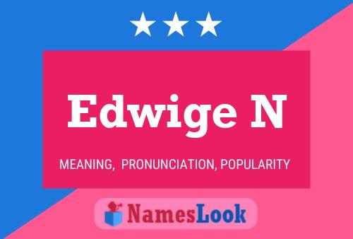 Edwige N Name Poster