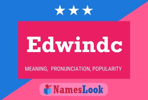 Edwindc Name Poster