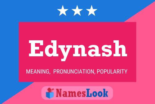 Edynash Name Poster