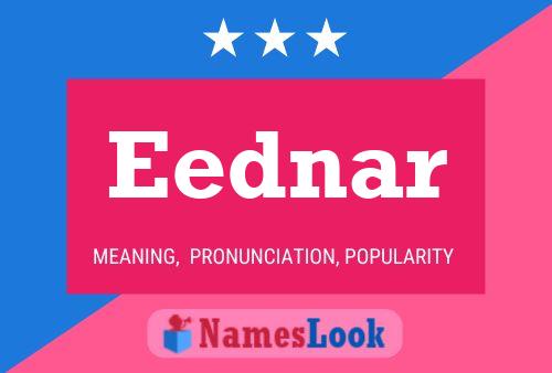 Eednar Name Poster