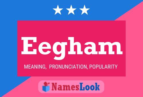 Eegham Name Poster