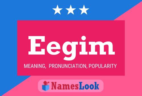 Eegim Name Poster