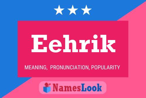 Eehrik Name Poster