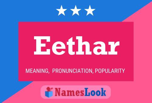 Eethar Name Poster