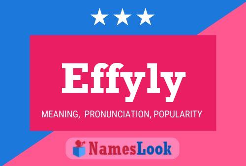 Effyly Name Poster