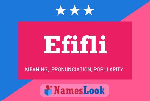 Efifli Name Poster