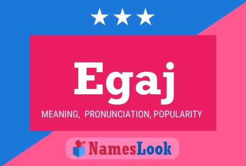 Egaj Name Poster