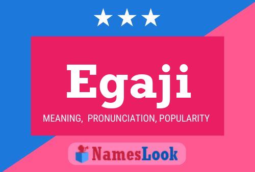 Egaji Name Poster