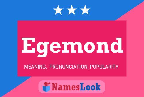 Egemond Name Poster