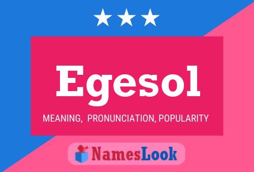 Egesol Name Poster