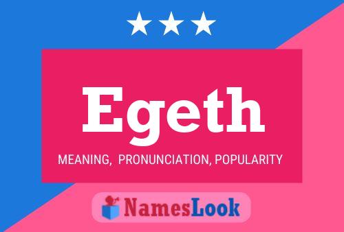 Egeth Name Poster