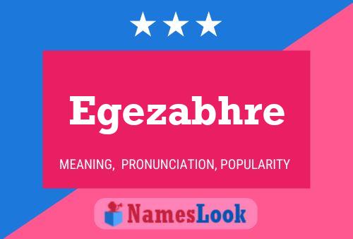 Egezabhre Name Poster