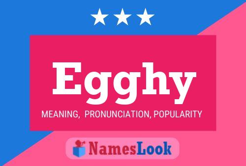 Egghy Name Poster