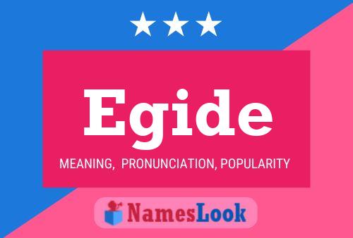 Egide Name Poster