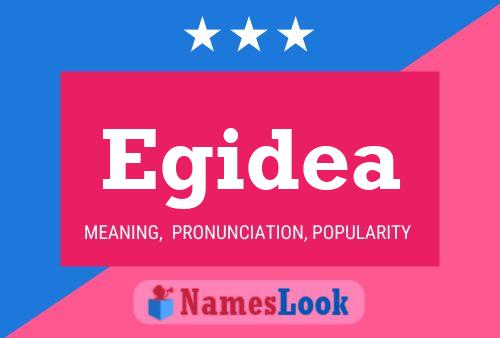 Egidea Name Poster