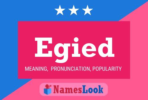 Egied Name Poster