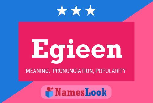 Egieen Name Poster