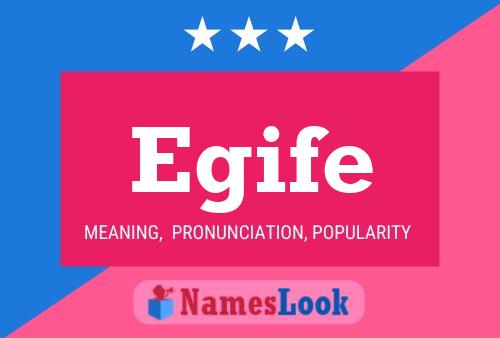 Egife Name Poster