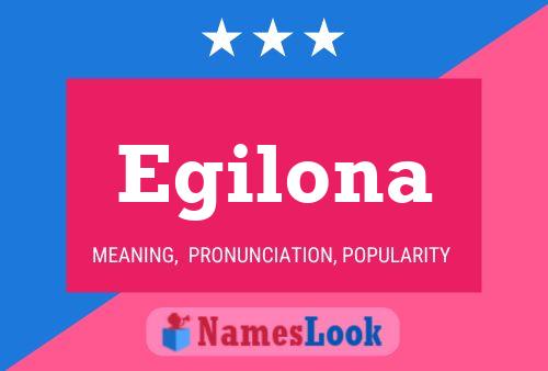 Egilona Name Poster