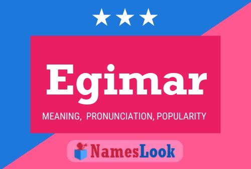 Egimar Name Poster